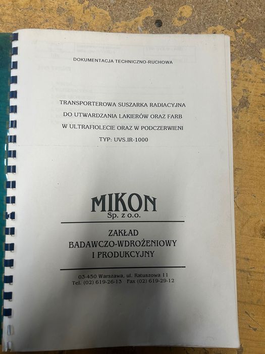 Tunel UV, suszarka do sitodruku