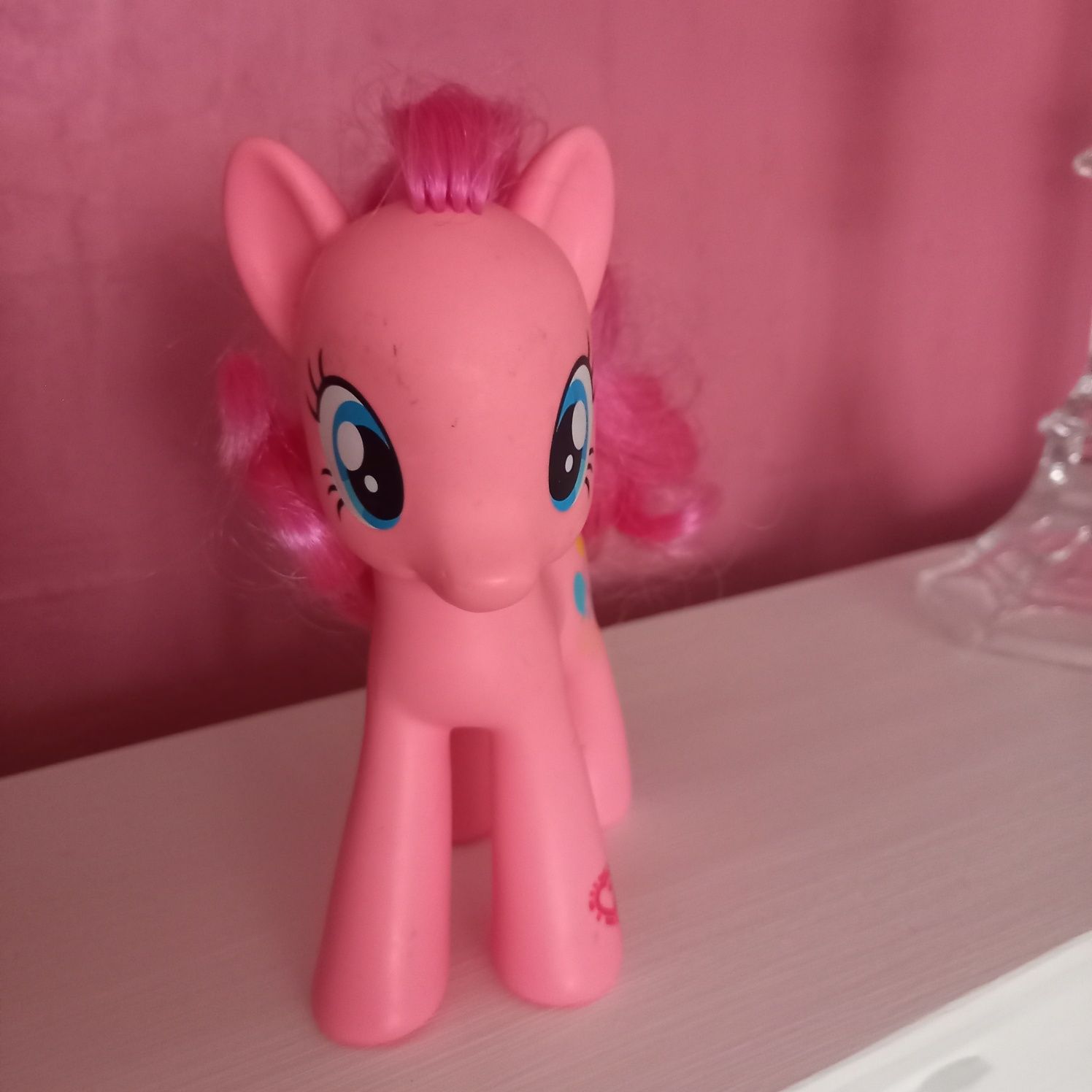 Konik różowy duży My Little Pony 2010 Hasbro vintage kucyk oryginał