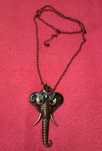 Colar com Pingente Elefante