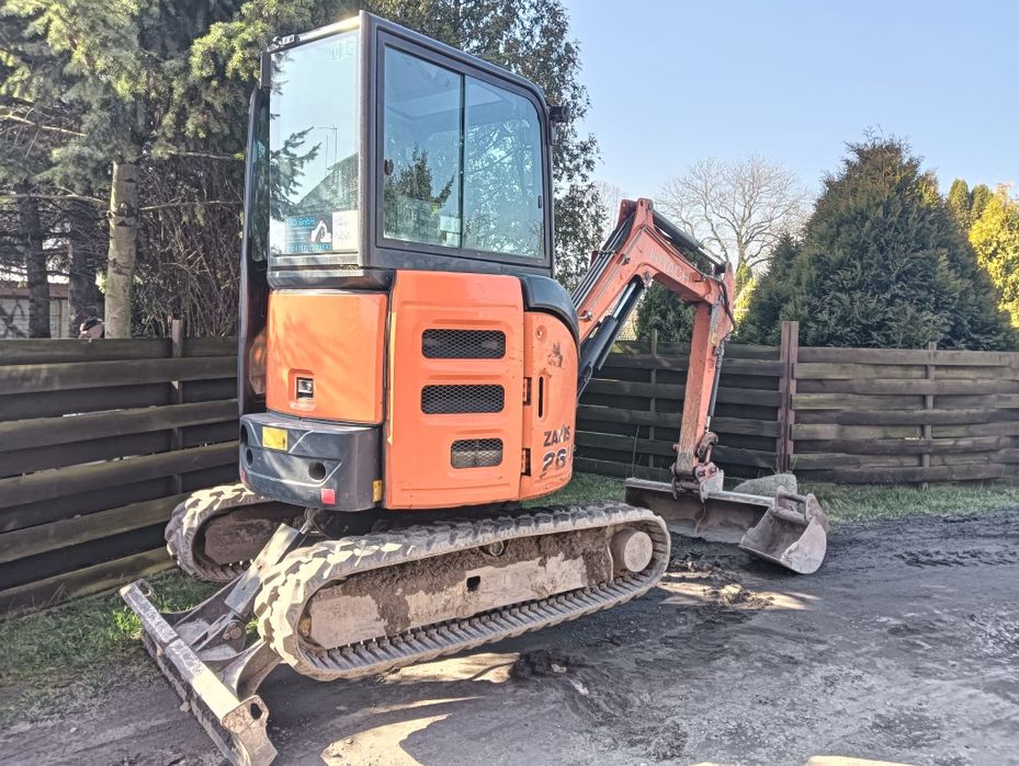 Minikoparka Hitachi zx 26-U  umowa