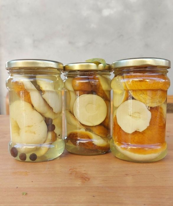10x315ml domowe kapelusze marynowane z 1 kasy grzyby