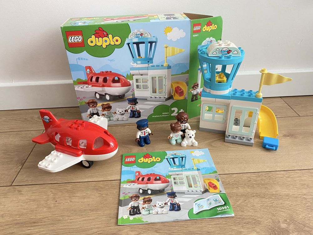 Lego Duplo Samolot i lotnisko 10961