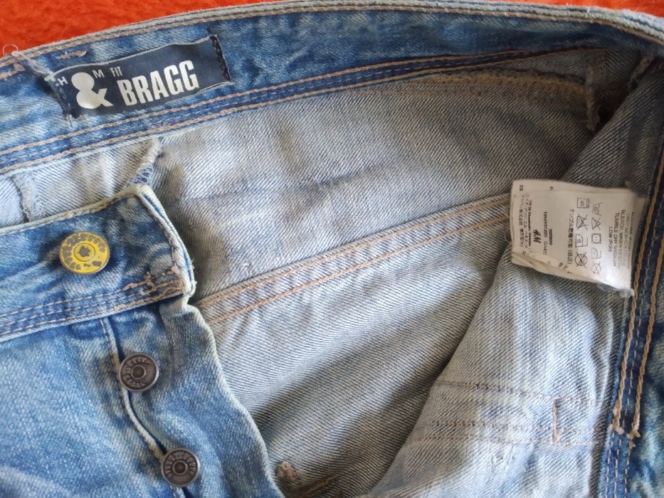 Джинсы H&M fit Bragg jeans