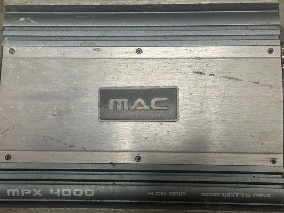 Tuba subwoofer + 2 wmacniacze