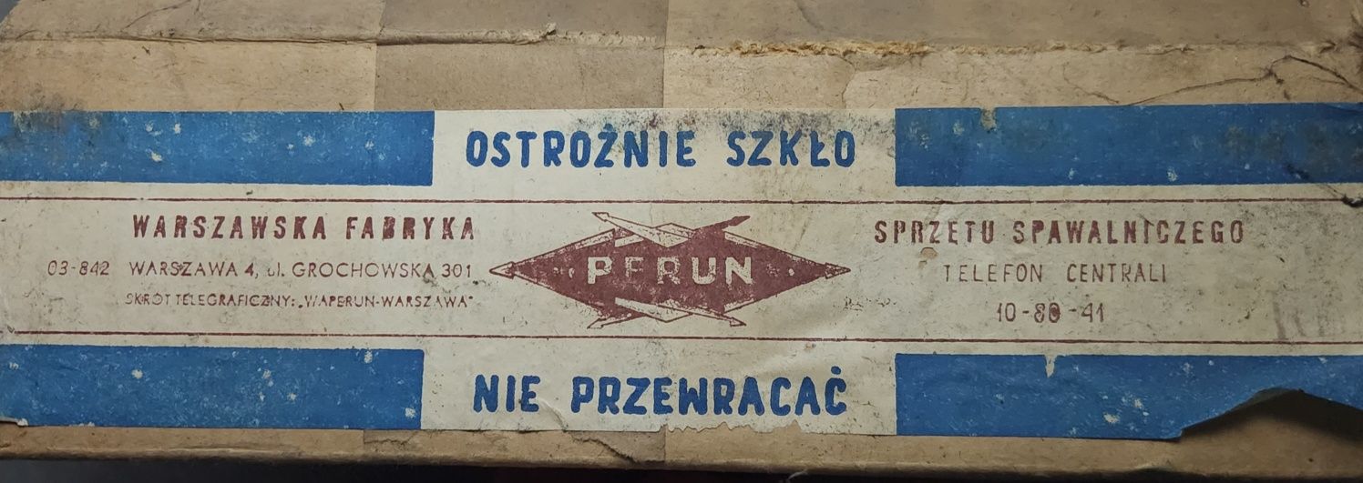 Reduktor do butli gazowej Perun Nowy acetylen