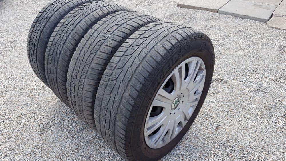 ZIMA - SKODA / VW / SEAT / AUDI - R15/195/60 5x112 et-47 ORYGINAŁ