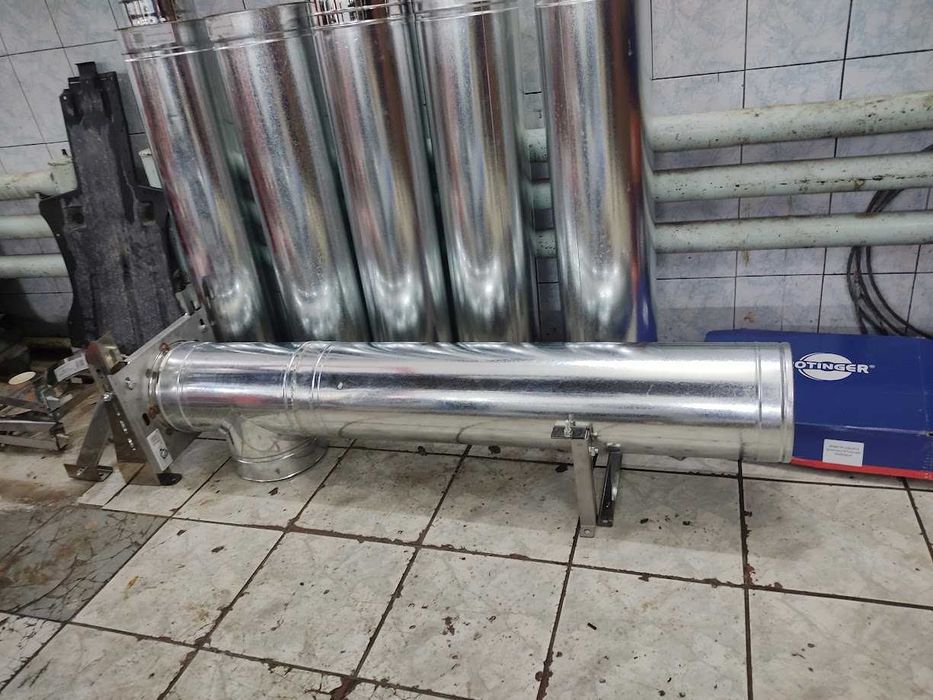 Димохід нержавійка оцинковка зварна утеплена дымоход нержавейка