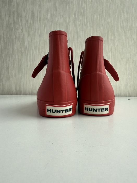 Резиновые сапоги кеды hunter