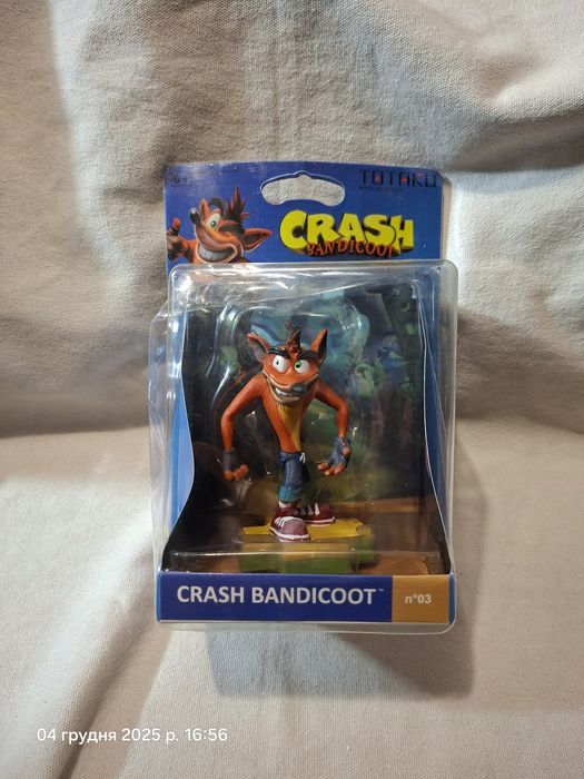 Креш Бандикут фигурка crash bandicoot playstation плейстейшн totaku
