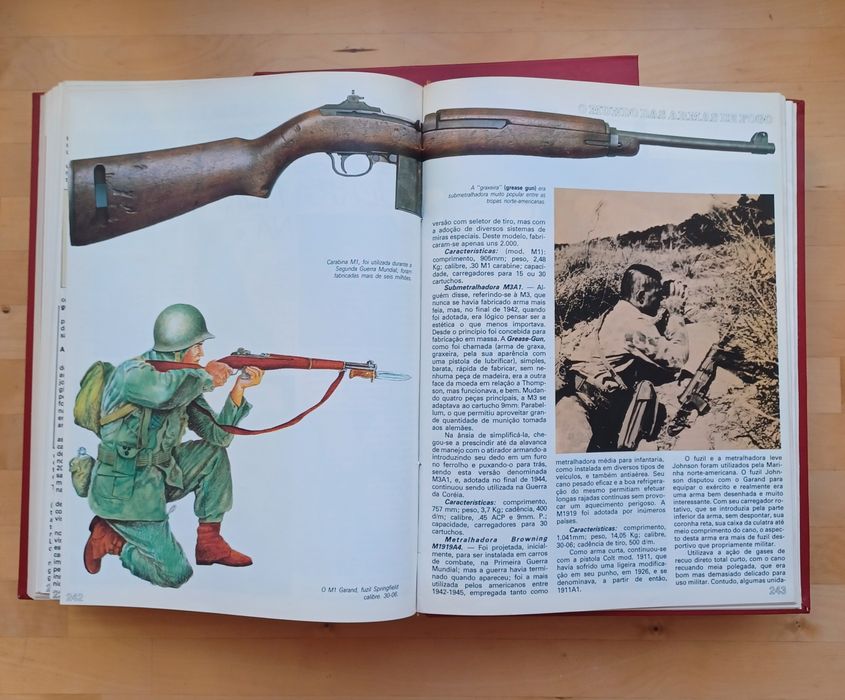Livros "Armas de Fogo Ligeiras, Desportivas e Militares", 3 volumes