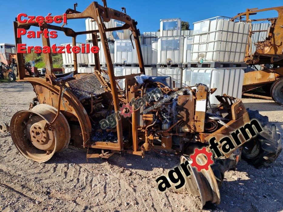 New Holland TNF70 części, skrzynia biegów, silnik