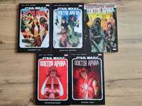 Komiksy Star Wars Doktor Aphra, tomy 1-5, PL, jak nowe!