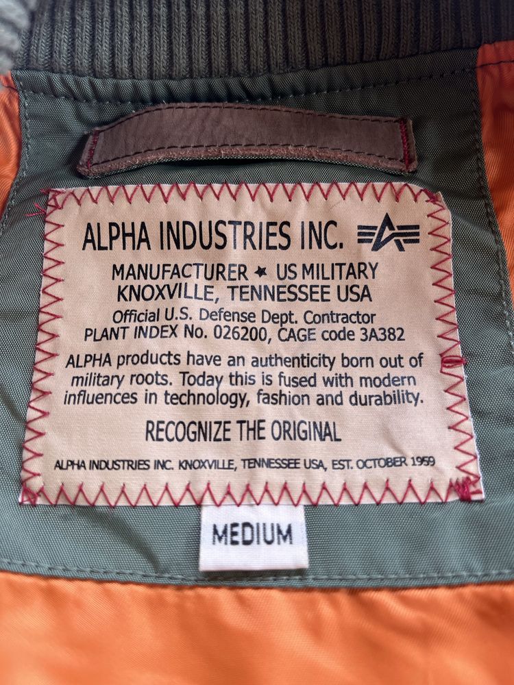 Kurtka Alpha Industries