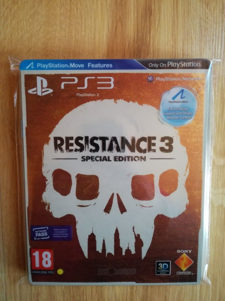 Resistance 3 Special Edition PL / Steelbook / PS3
