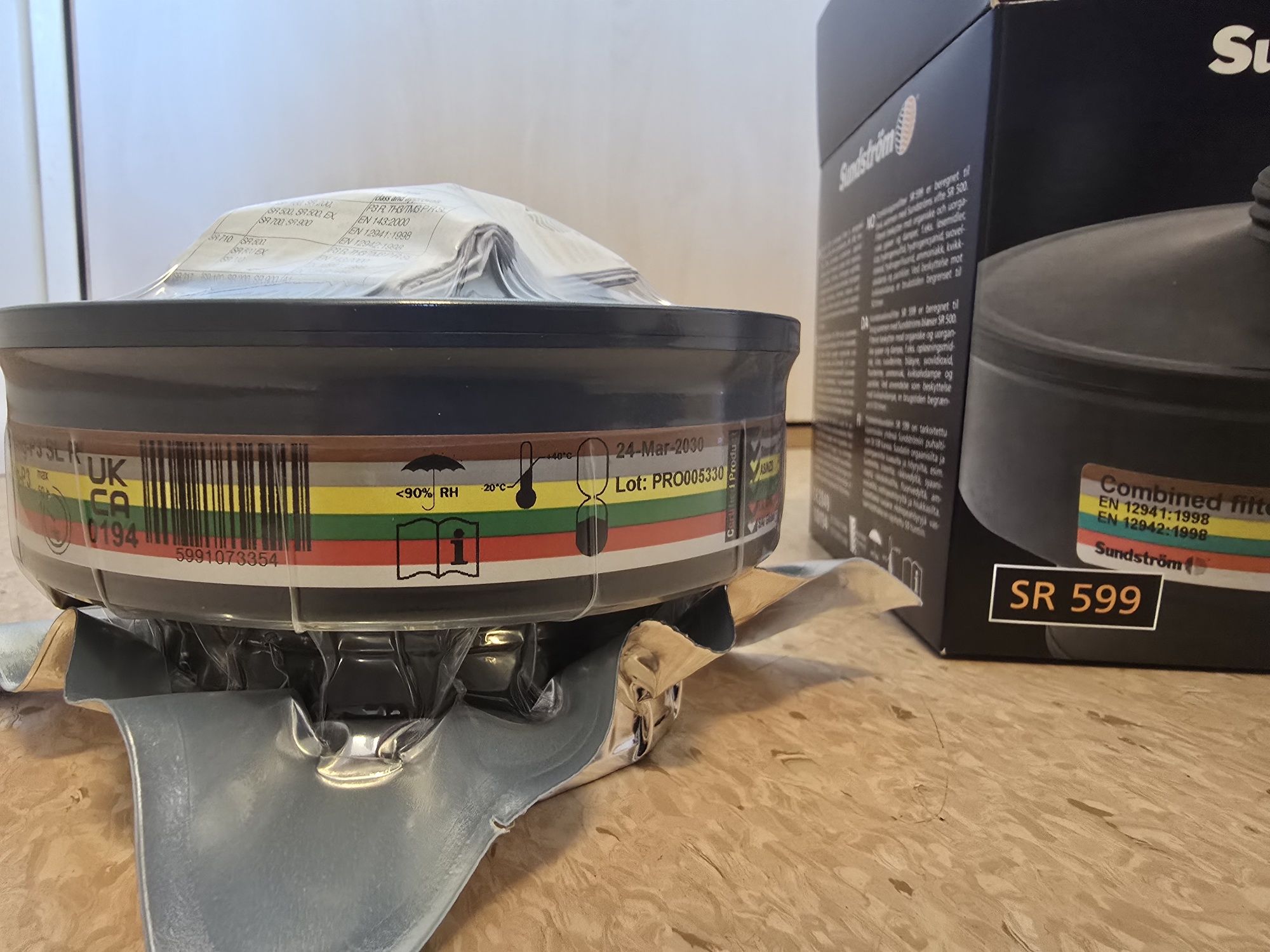 Sundström Sr 599 filtr gazowy do maski