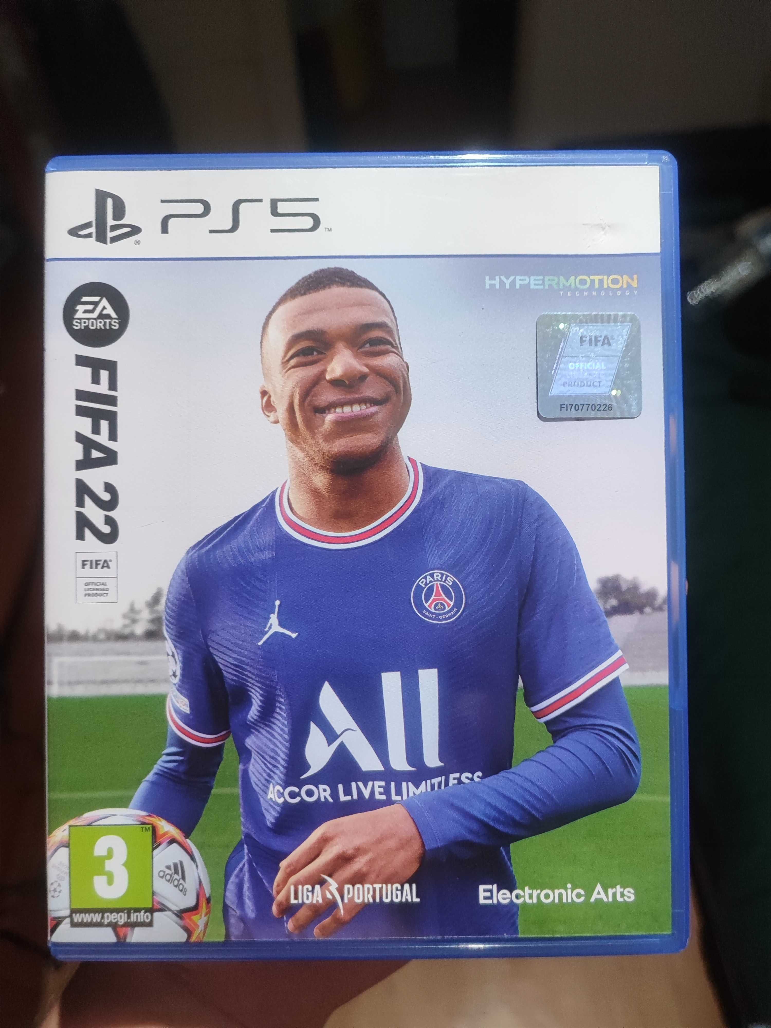 Jogo FIFA 2022 PS5