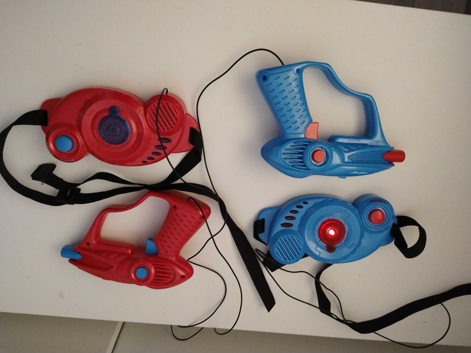 Pistolety laserowe na podczerwień 2 graczy Laser Command Lazer Tag