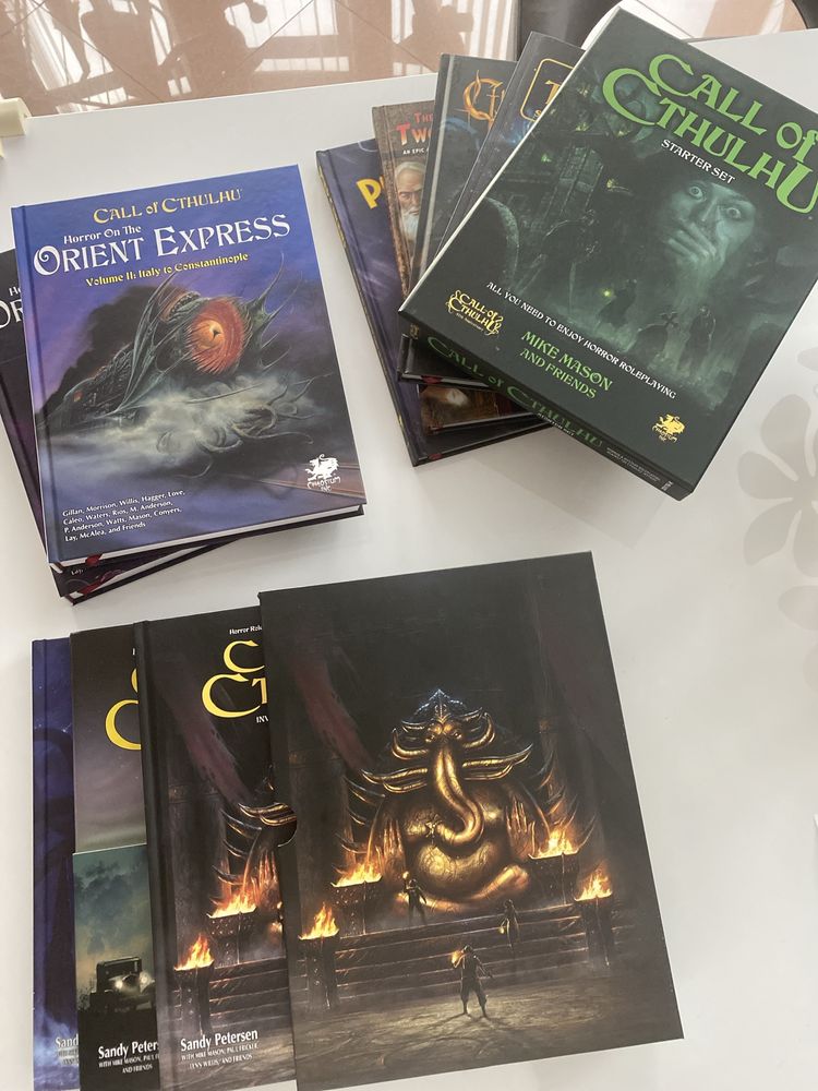 Coleção RPG Call of Cthulhu