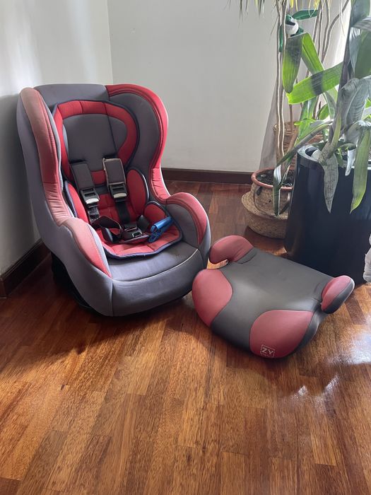 Cadeira auto PréNatal grupo 2 e 3 e banco
