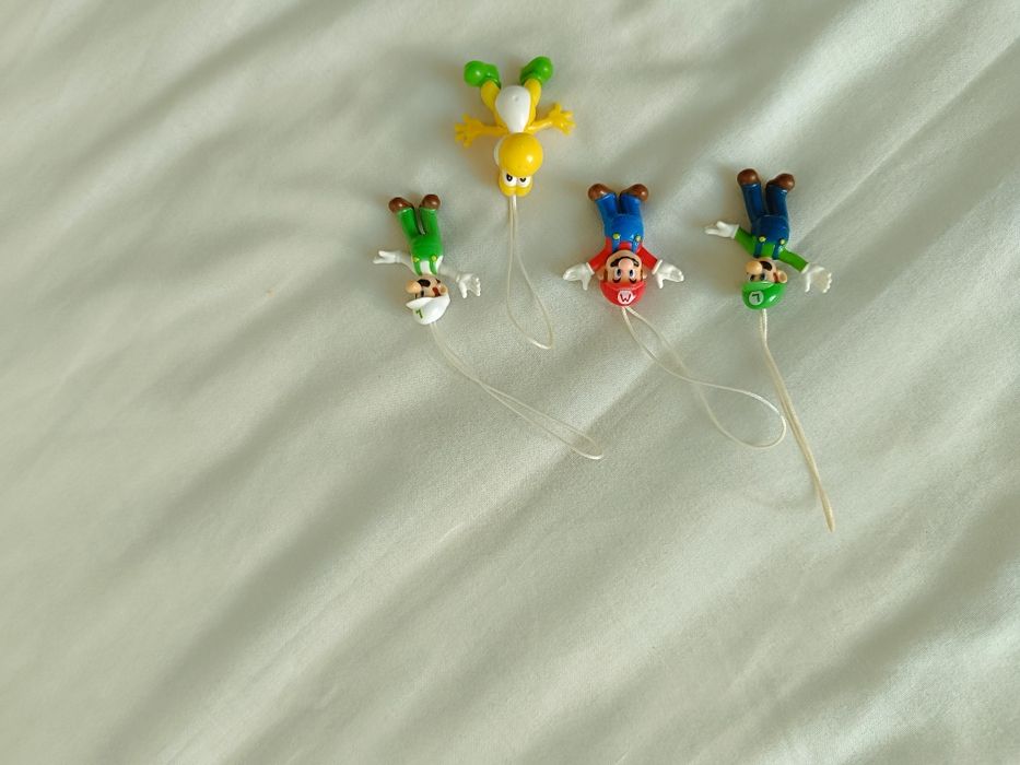 Conjunto de bonecos Mario
