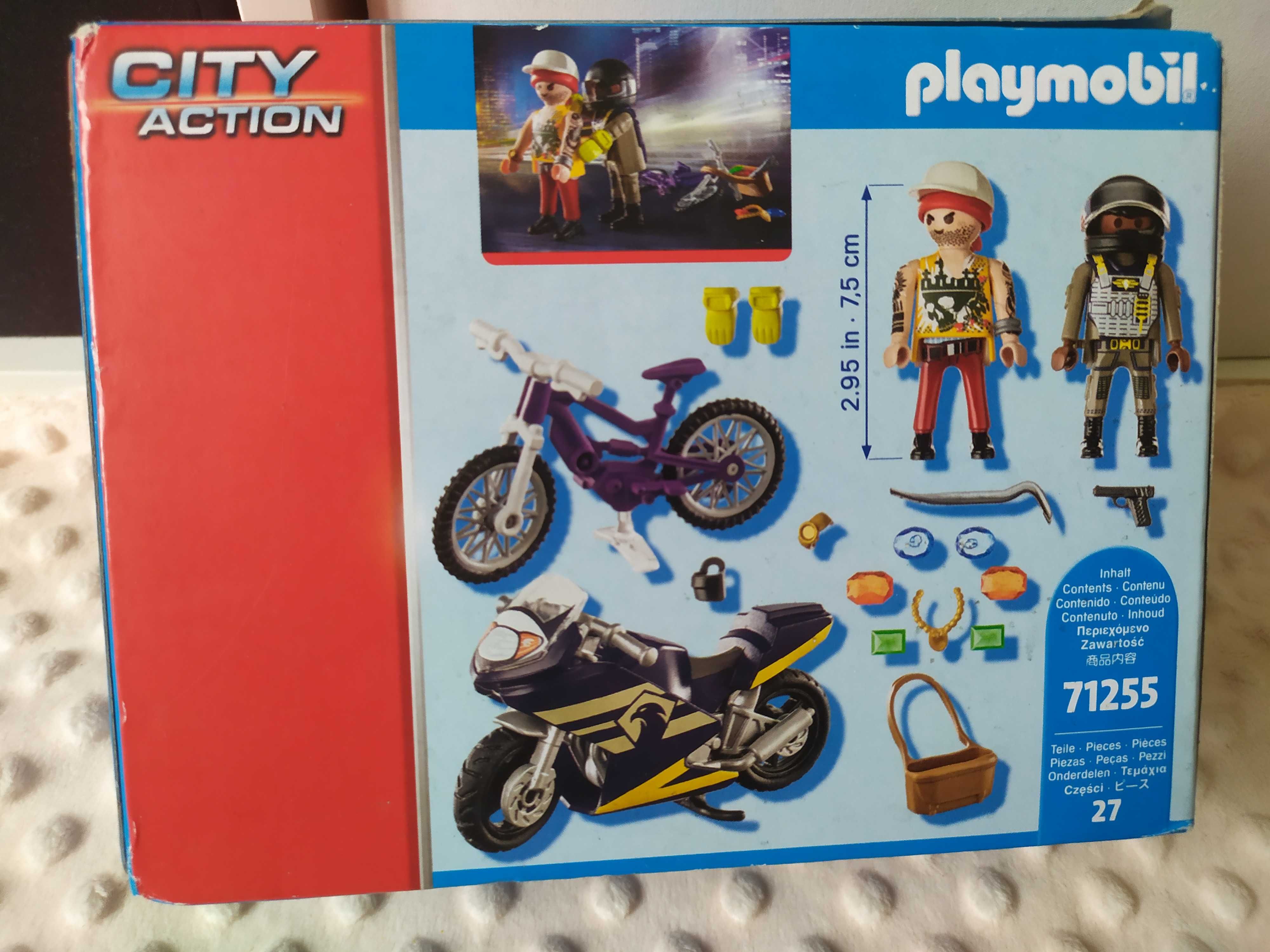 Klocki Playmobil 71255 jednostka specjalna ze złodziejem lego