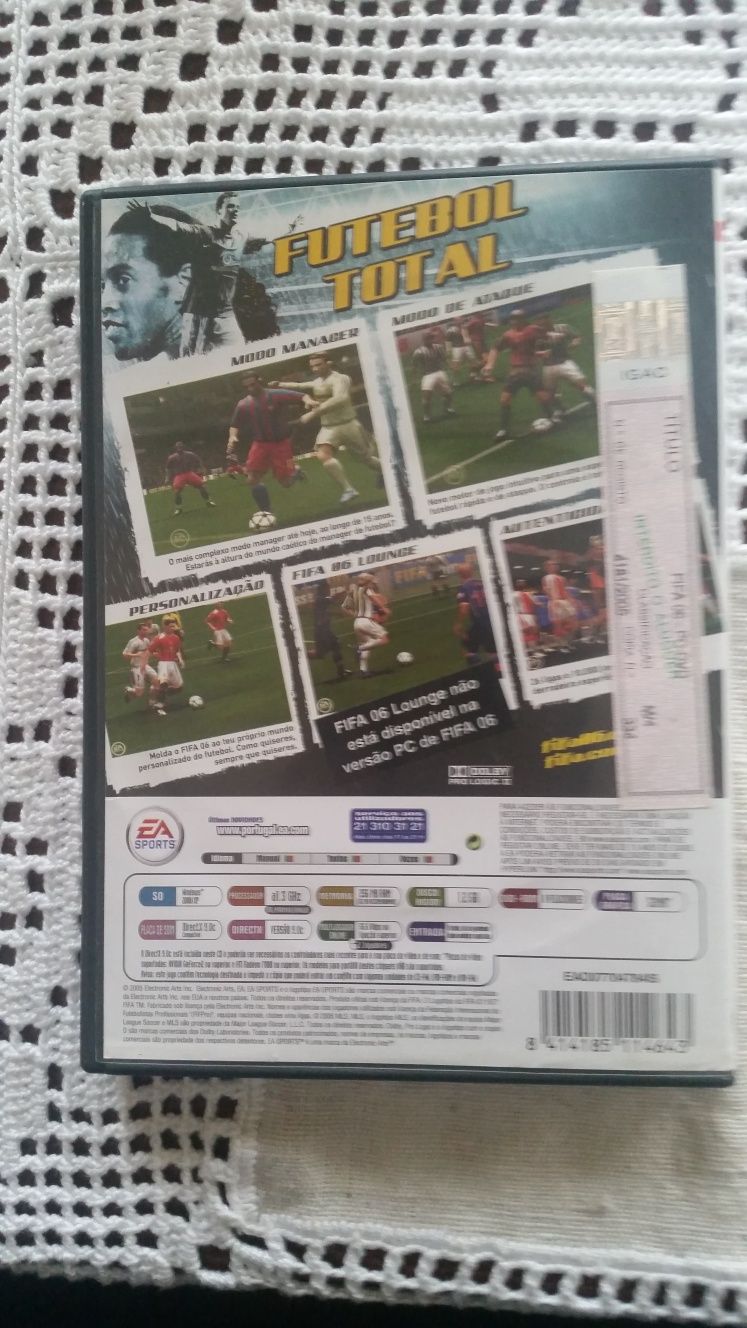 FIFA 2006 - PC DVD-Rom como novo