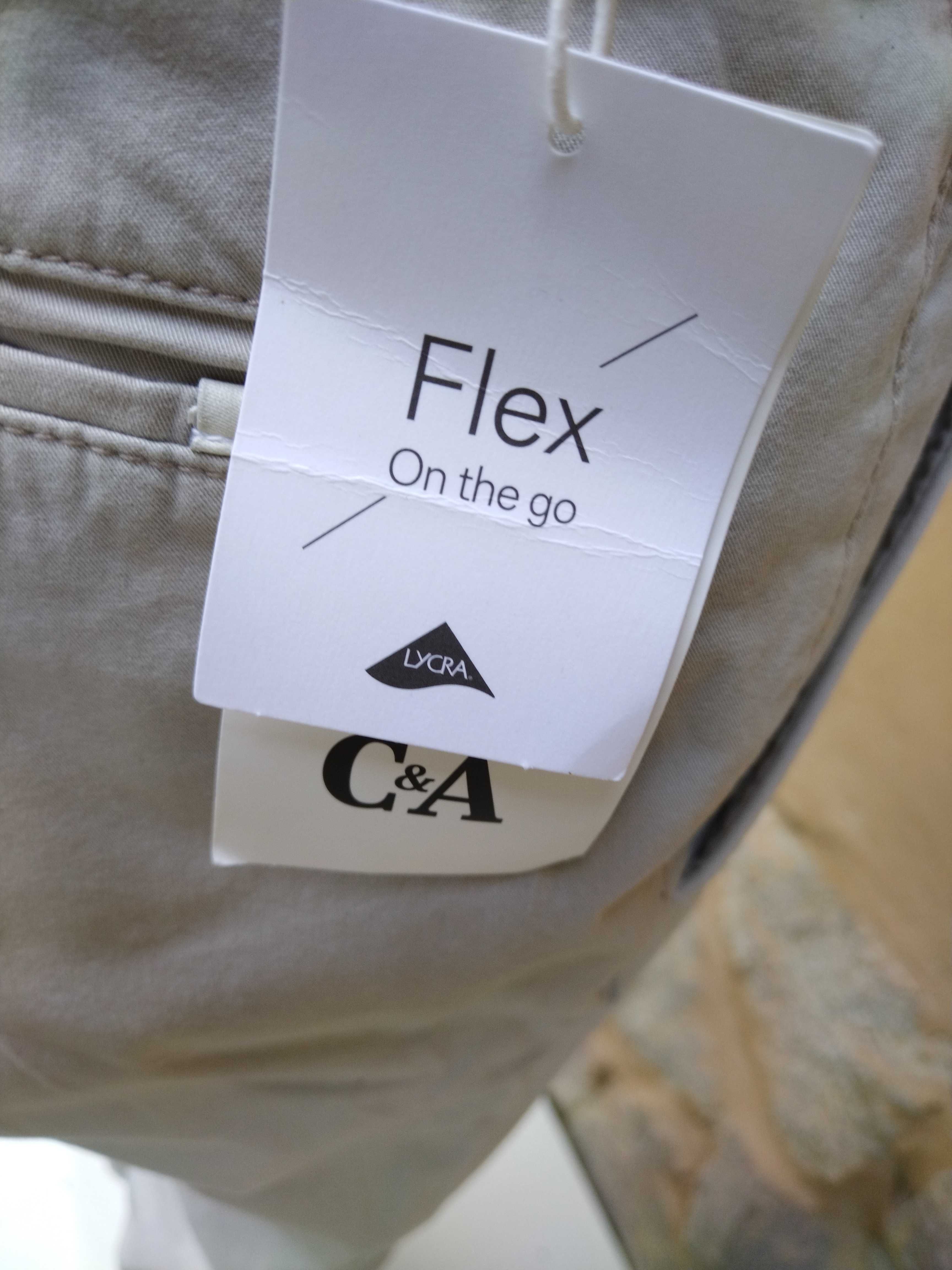 C&A  Flex on the go летние штаны, брюки,50.