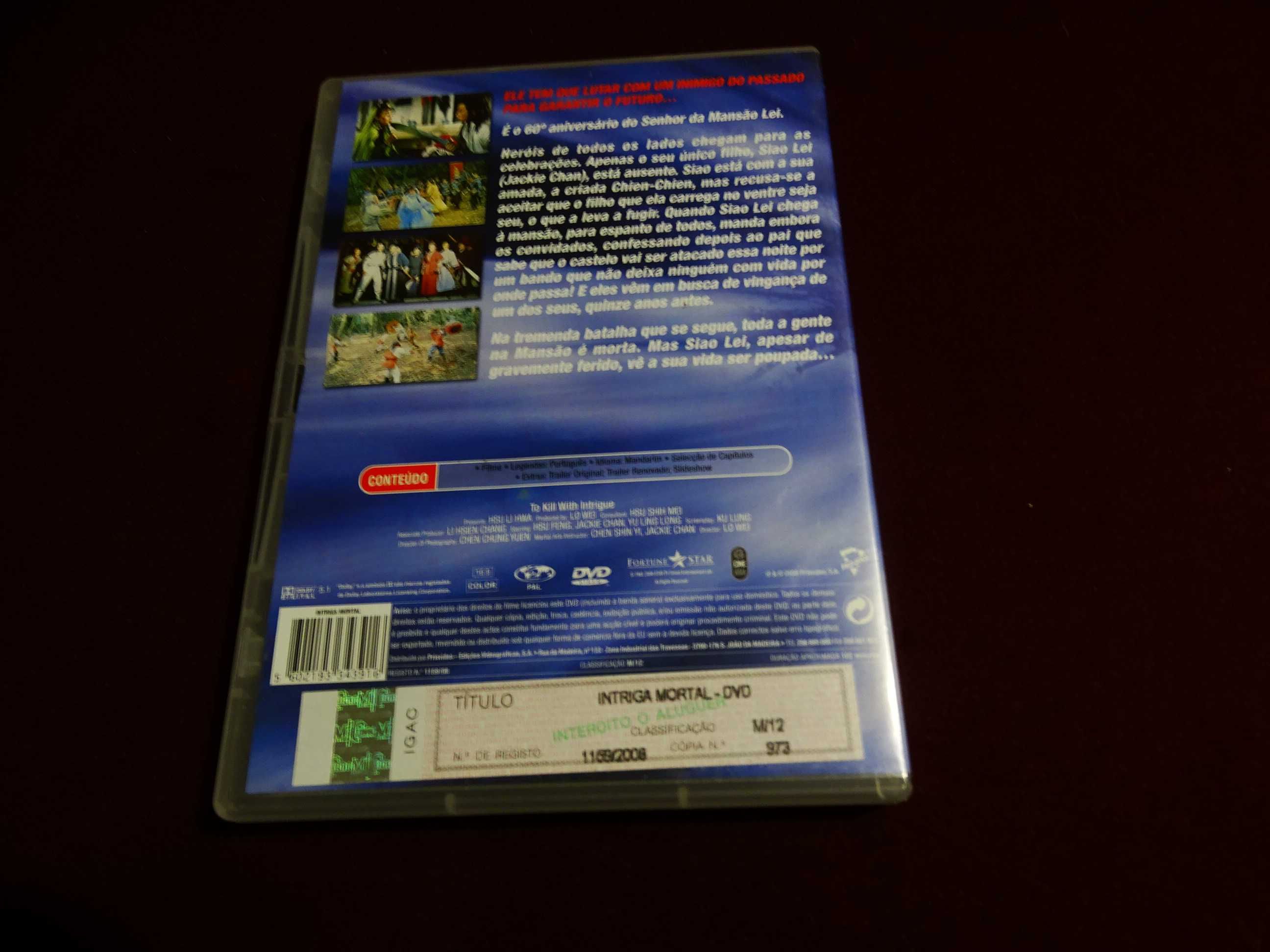 DVD-Intriga mortal-Jackie Chan