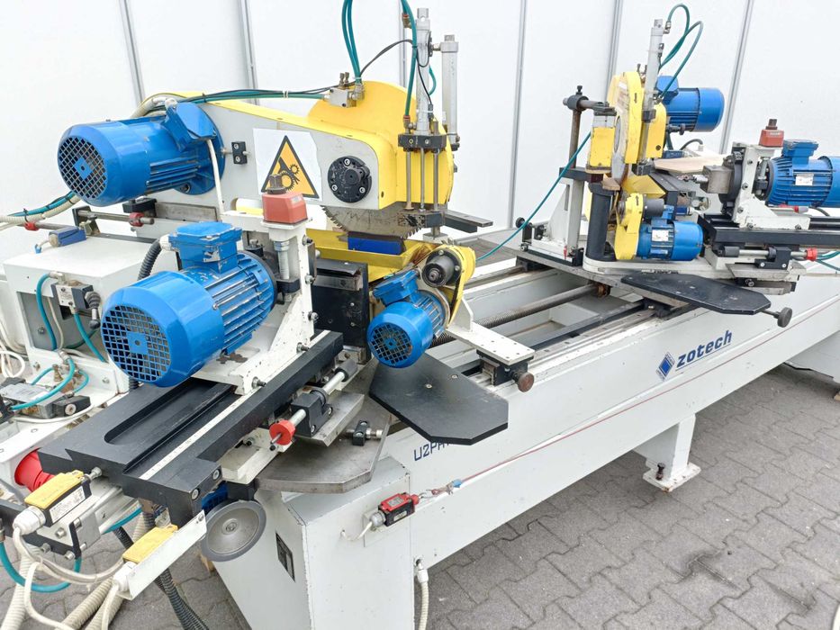 Wiertarka wielowrzecionowa dwustronna z precyzyjnym docinaniem wymiaru