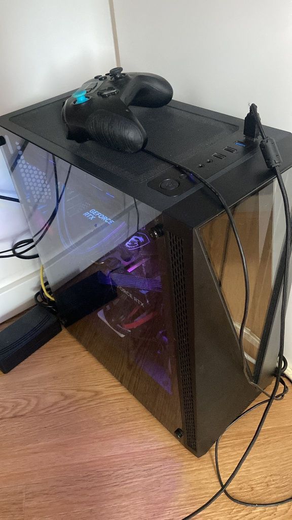 gabinete + fonte de alimentação NTech hydra rx750w 80plus bronze