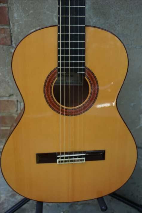 de coleção guitarra clássica ALMANSA 434 Spruce nylon