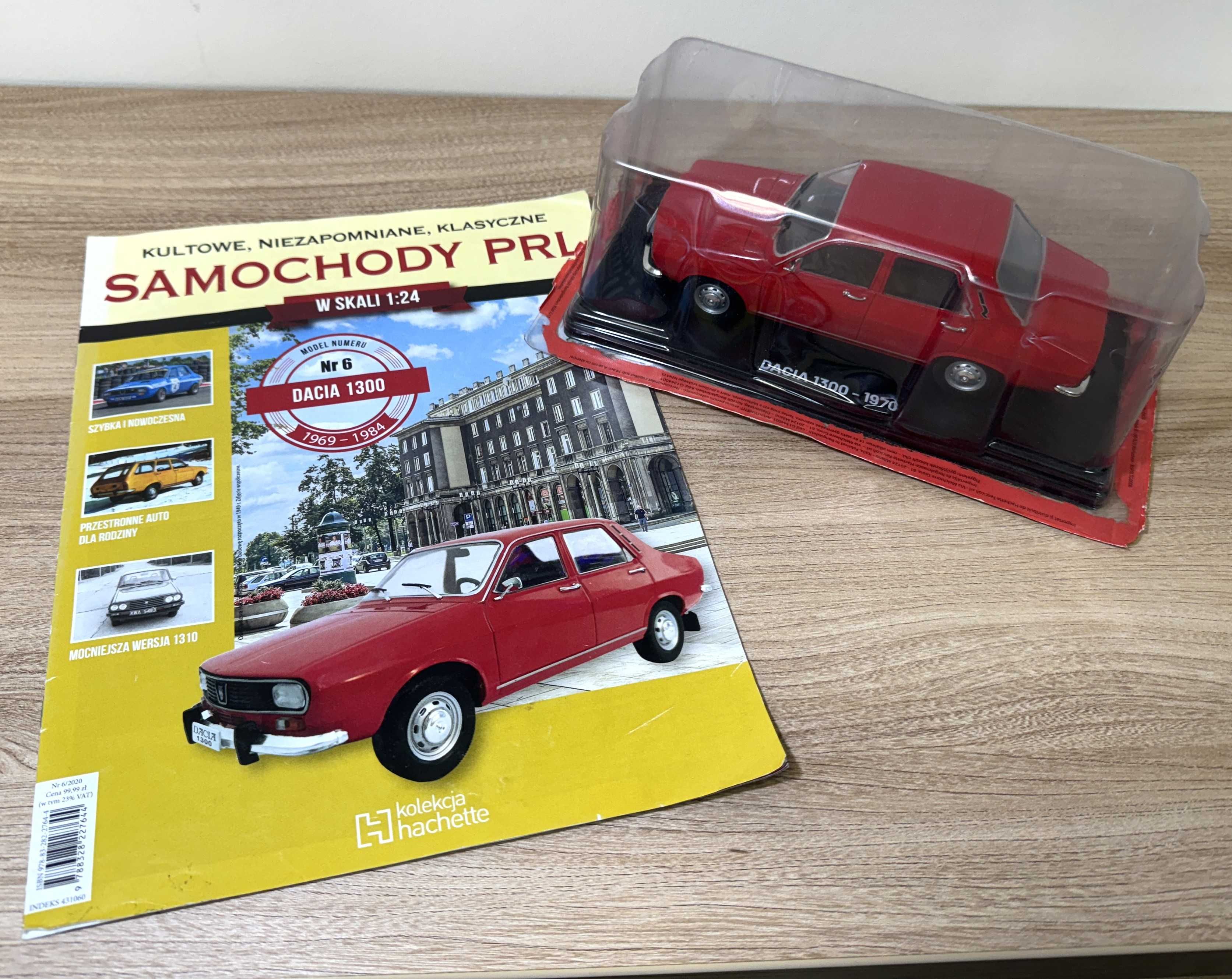 HACHETTE Samochody PRL nr 6 Dacia 1300