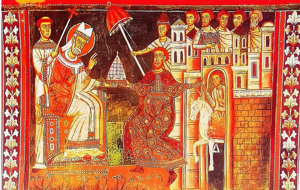 Srebrna moneta z czasów reformy gregoriańskiej Kościoła - grading NGC