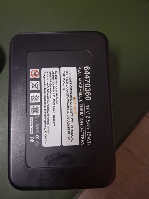 Akumulator do myjki karcher 18v 2.5