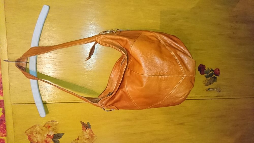 Duża torba skórzana