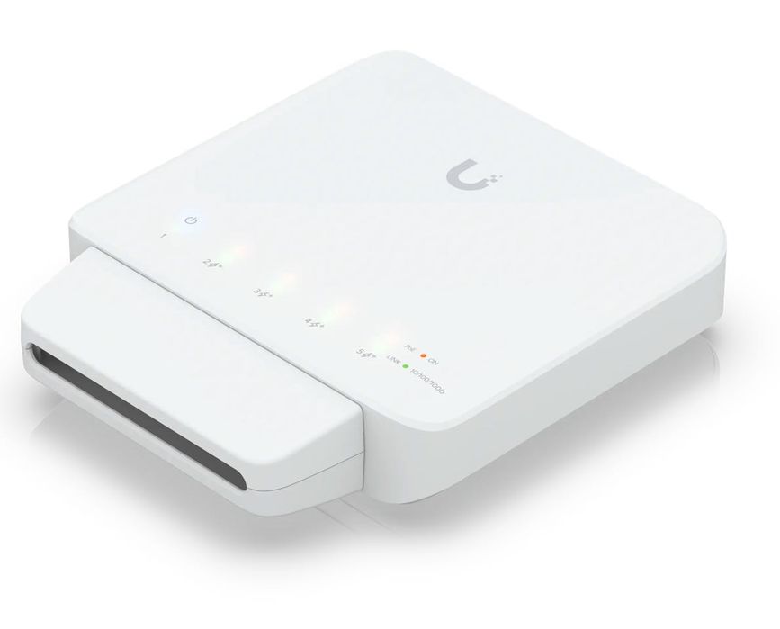 Switch Ubiquiti Unifi USW-Flex 5 portas GbE PoE - Novo