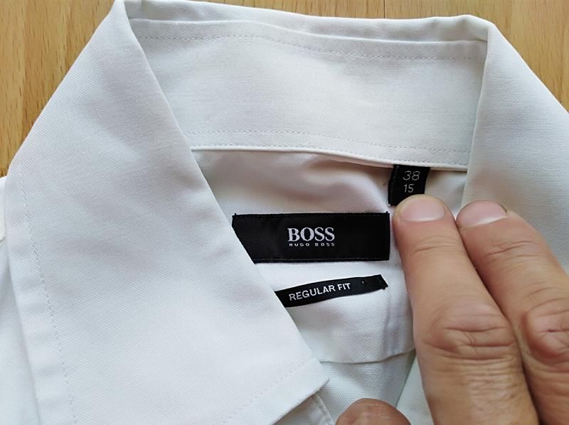 HUGO BOSS koszula biała rozmiar 38 / 15