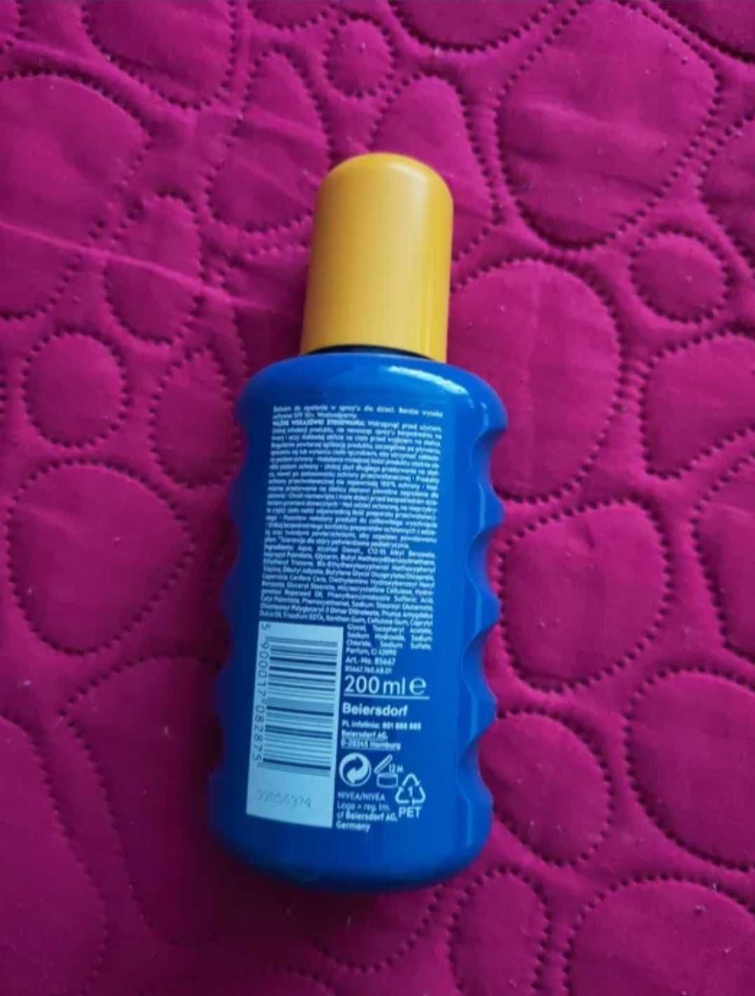 Nivea Sun Kids Protect Care nawilżający spray SPF50 200ml