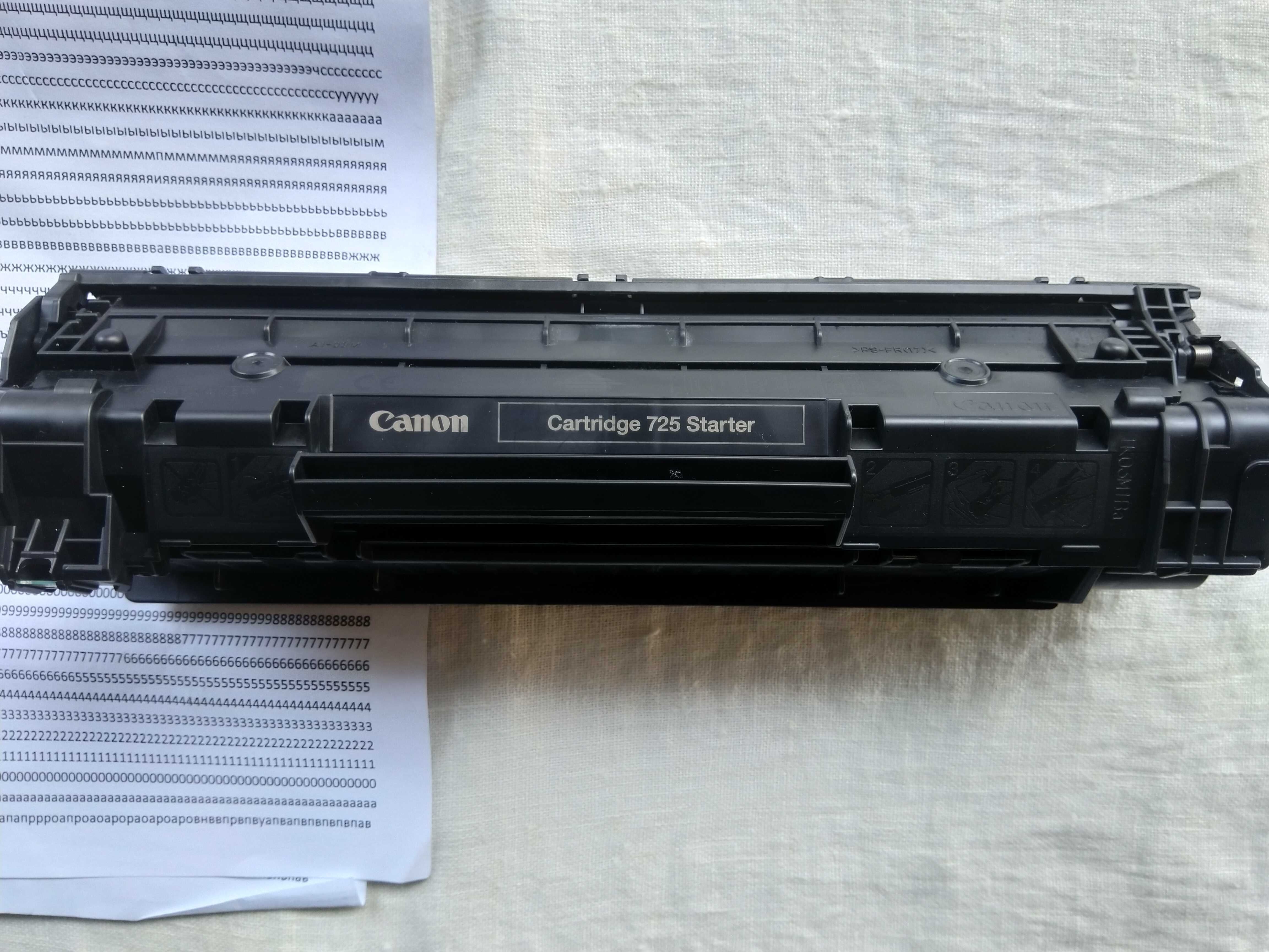 Картридж Canon 725 (першопрохідний) (відновлений)