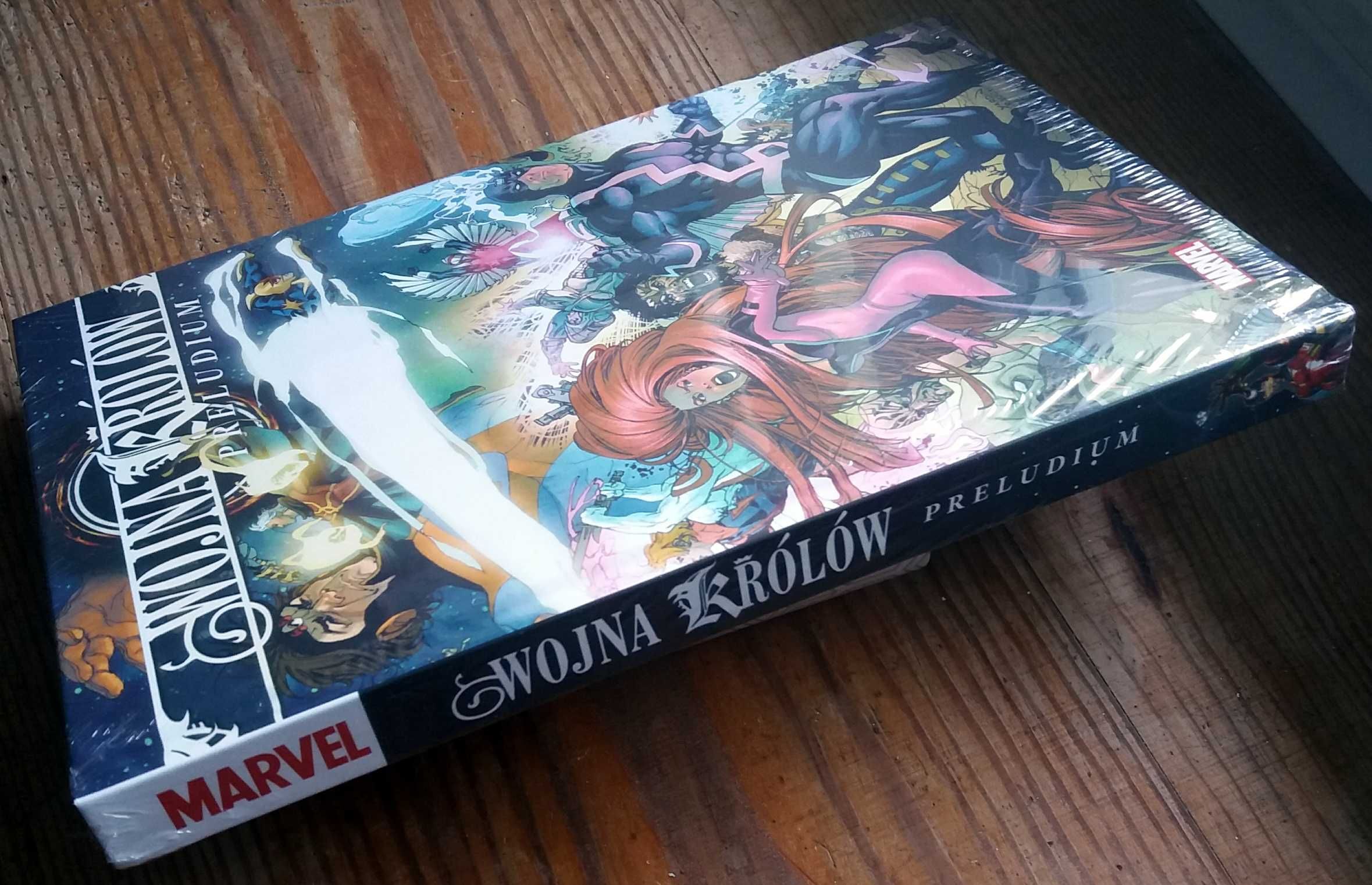 Wojna Królow - Preludium MARVEL komiks nowy folia