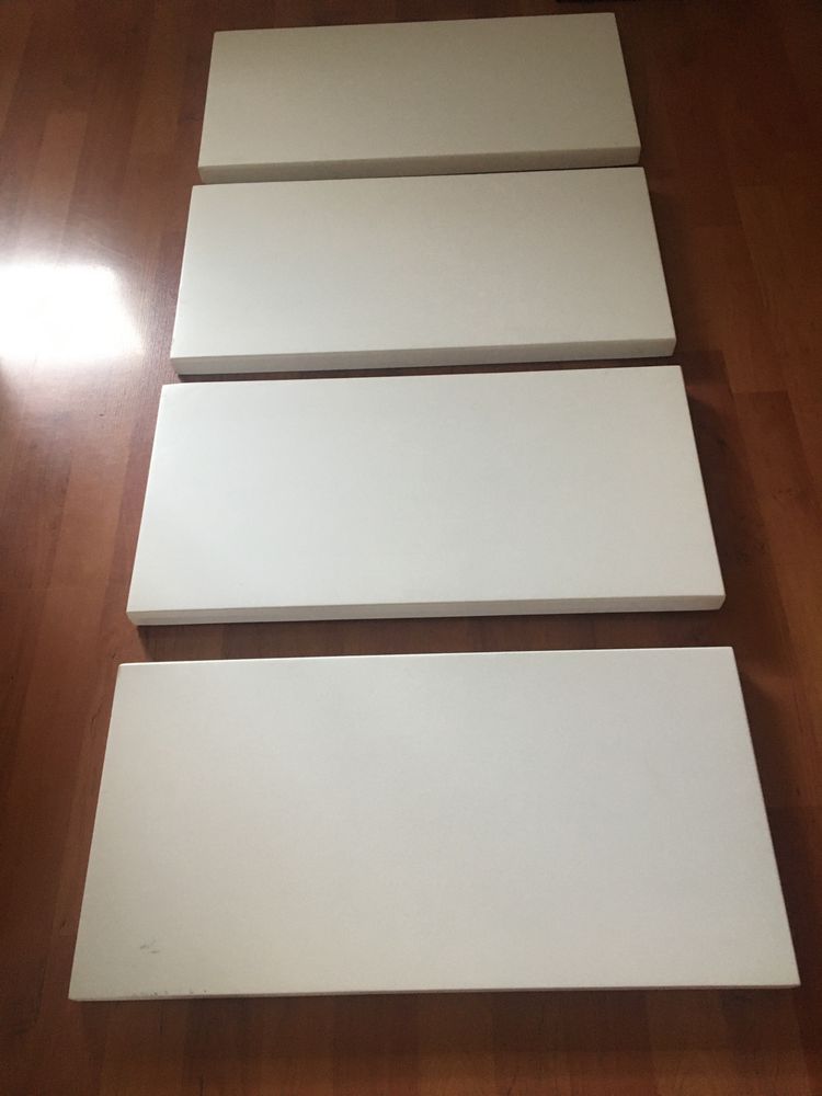 Parapety drewniane wewnetrzne biale