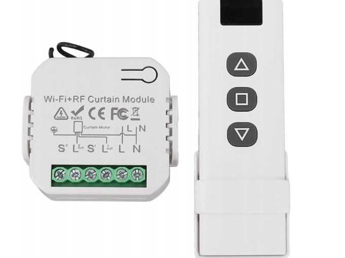 Sterownik rolet dopuszkowy WIFI RF + PILOT