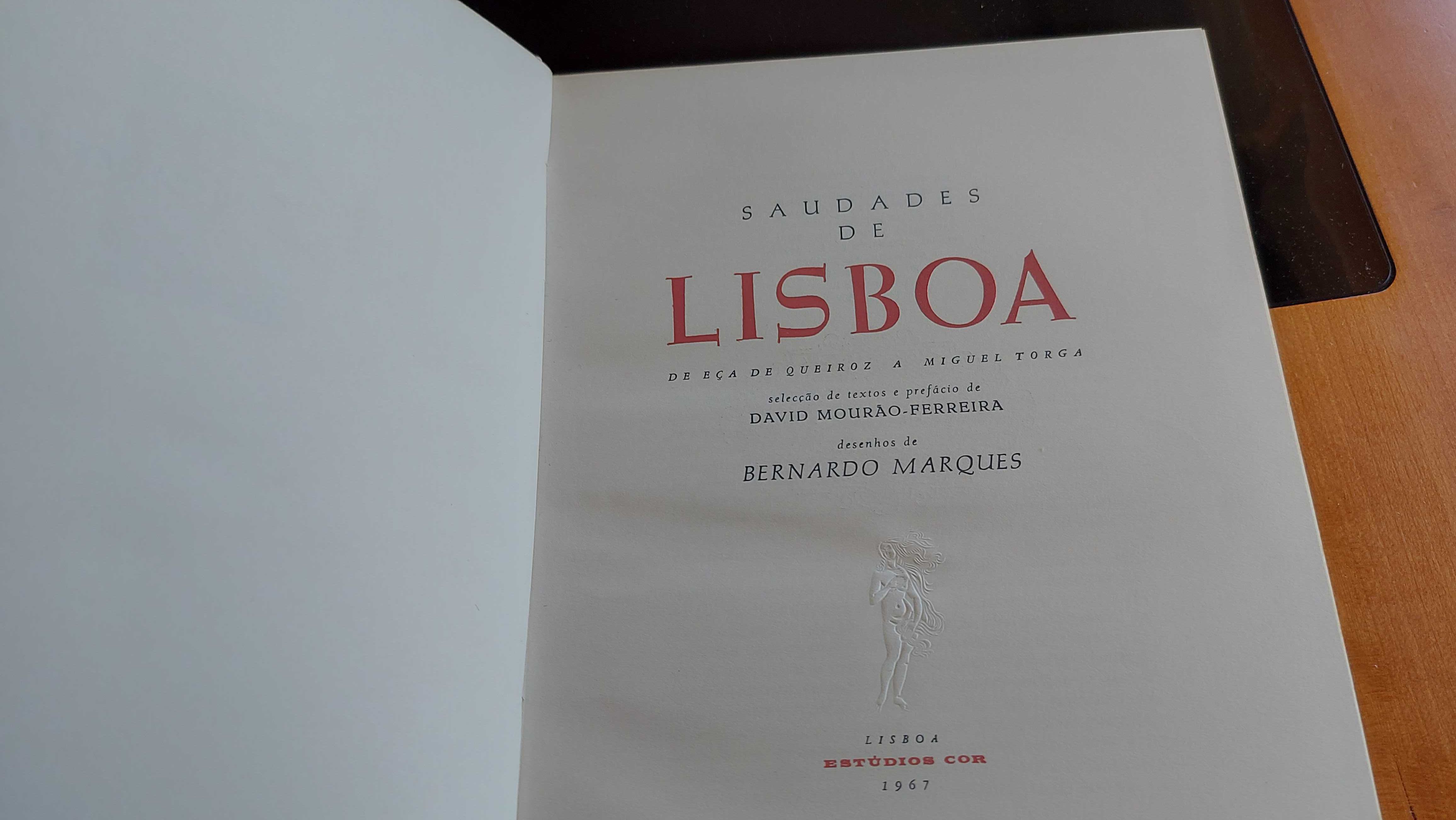 Saudades De Lisboa De Eça De Queiroz A Miguel Torga-1967