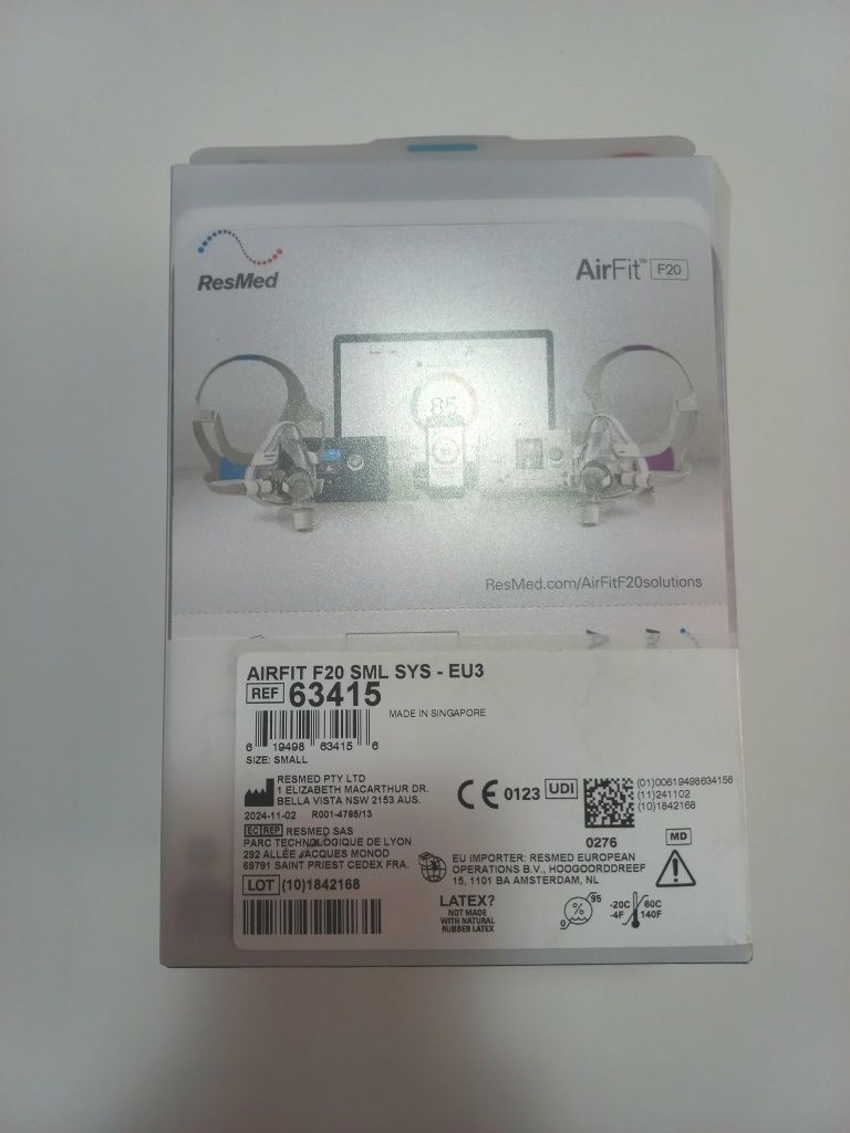 Máscara CPAP Resmed F20