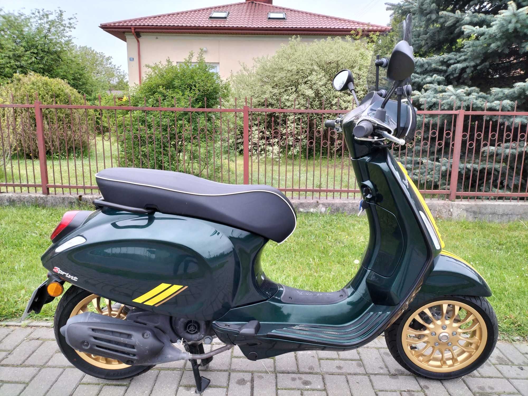 Vespa Sprint 50 4t Sixties Racing 2020r. Limitowana.