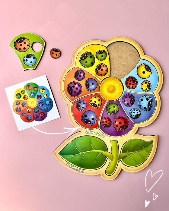 Sorter z kartkamy "Kwiat sedmiopłatkowy-2"