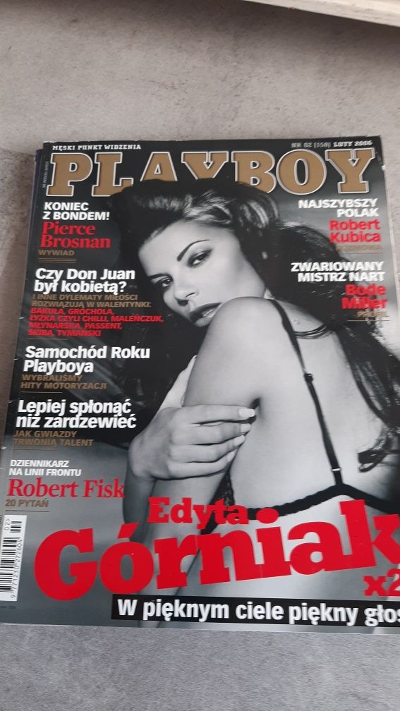 Playboy  Doda 3 egzemplarze Edyta  Górniak