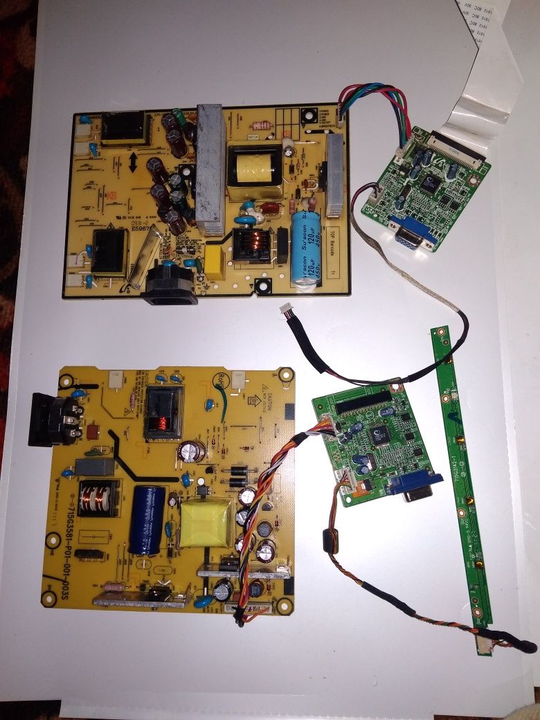 Платы LED и LCD мониторов