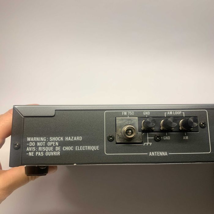 Ретро FM/AM стереотюнер JVC FX-33LBK