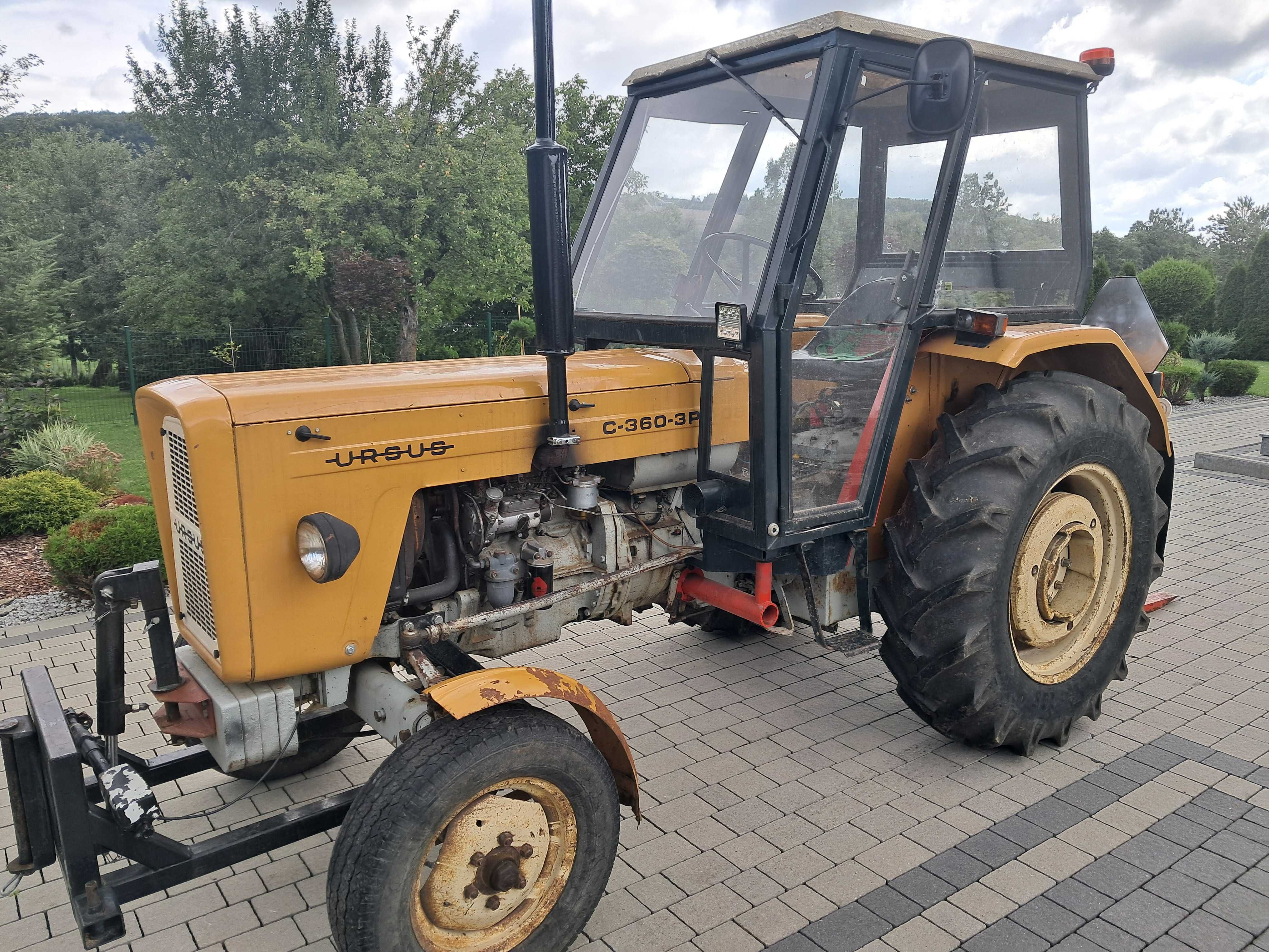 Ursus C360 3p 88 rok wspomaganie kierownicy
